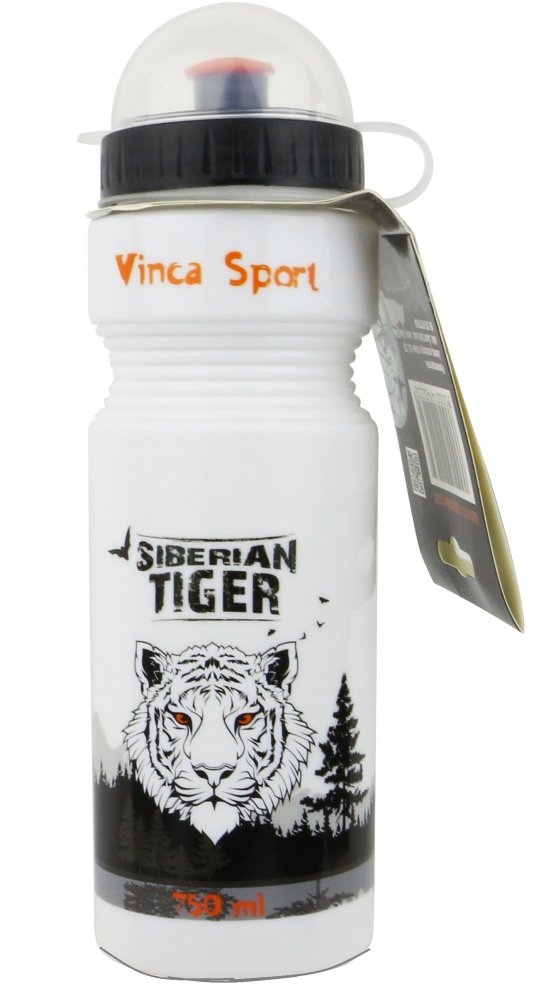 Фляга велосипедная Vinca Sport, с защитой от пыли, 750мл, рисунок - тигр, VSB 21 tiger, Белый
Фляга велосипедная Vinca Sport, с защитой от пыли, 750мл, рисунок - тигр, VSB 21 tiger, Белый