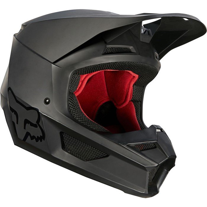 фото Велошлем fox v1 helmet, matte black, 2020 (размер: l ) fox racing