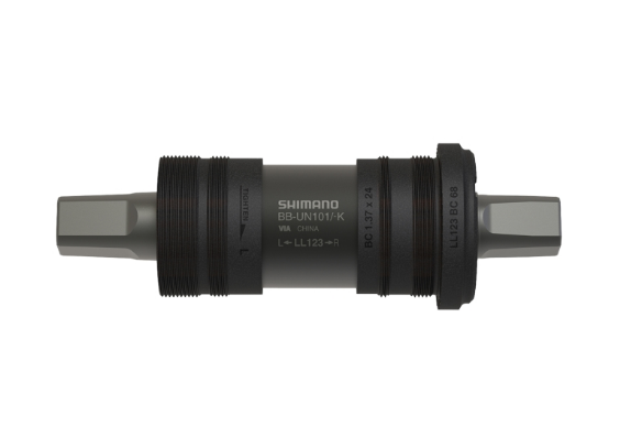 фото Каретка велосипедная shimano un101, 68/122.5(ll123), без болтов, без упаковки, abbun101b23x