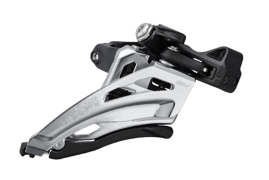 Переключатель передний SHIMANO Deore M4100-M, side-swing, на хомут 34,9 (с адаптером 28,6/31,8), для 2x10 s, IFDM4100MX4
Переключатель передний SHIMANO Deore M4100-M, side-swing, на хомут 34,9 (с адаптером 28,6/31,8), для 2x10 s, IFDM4100MX4
