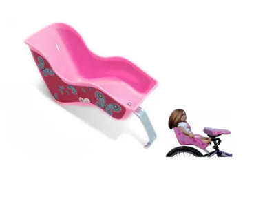 фото Сиденье велосипедное forward, для кукол, для детского велосипеда, на багажник, розовое, ут00019454