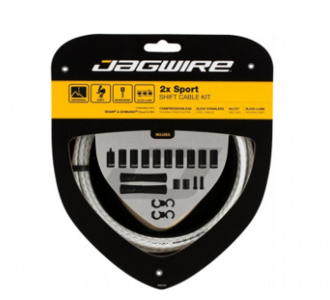 Рубашки и тросики велосипедные Jagwire Sport Shift Kit 2X Braided, переключения, White, UCK322
Рубашки и тросики велосипедные Jagwire Sport Shift Kit 2X Braided, переключения, White, UCK322