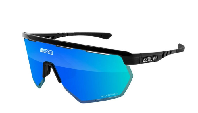 фото Очки велосипедные scicon aerowing multimirror, blue +rain clear /black gloss, ey26030201