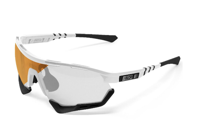 фото Очки велосипедные scicon aerotech photochromic, bronze /white gloss, ey13170401