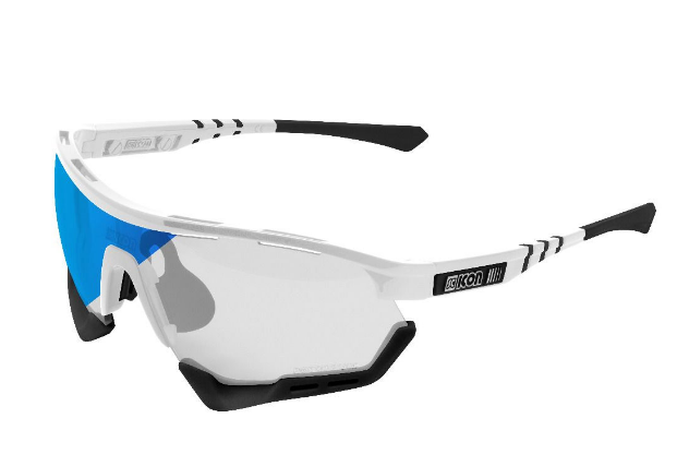 фото Очки велосипедные scicon aerotech photochromic, blue/white gloss, ey13130402