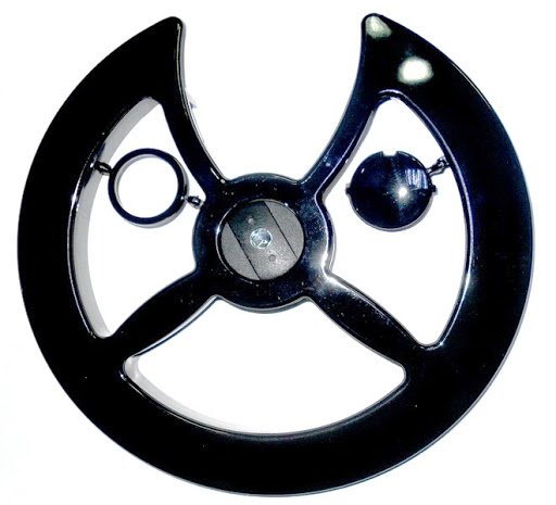 фото Защита системы sunny wheel sw-719, 42/44т c креплением под полую каретку, пластик, черная, 6-180657 sunnywheel