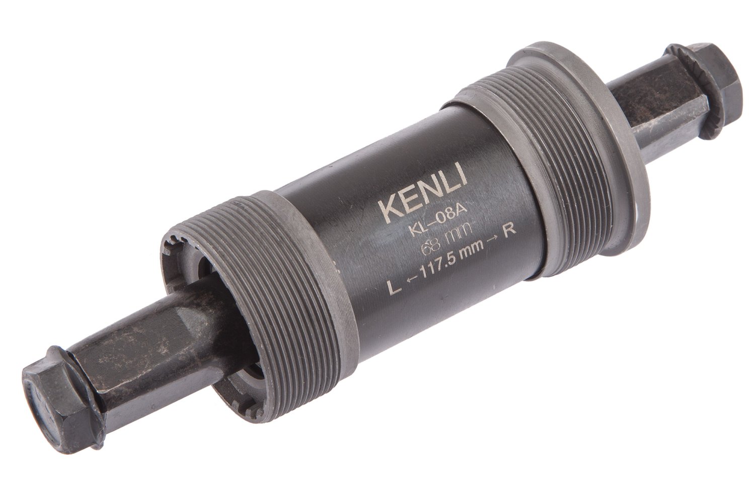 Картридж каретки велосипедный Kenli KL-08A, 68x117.5 мм, 1.37"x24tpi, под квадрат, сталь, 160081
Картридж каретки велосипедный Kenli KL-08A, 68x117.5 мм, 1.37"x24tpi, под квадрат, сталь, 160081