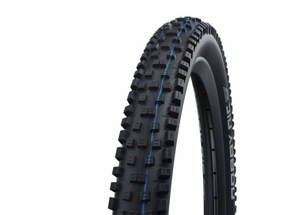 фото Велопокрышка schwalbe nobby nic, evolution line, 27.5 x 2.80, складная, addix speedgrip, super trail, черный, 11654116