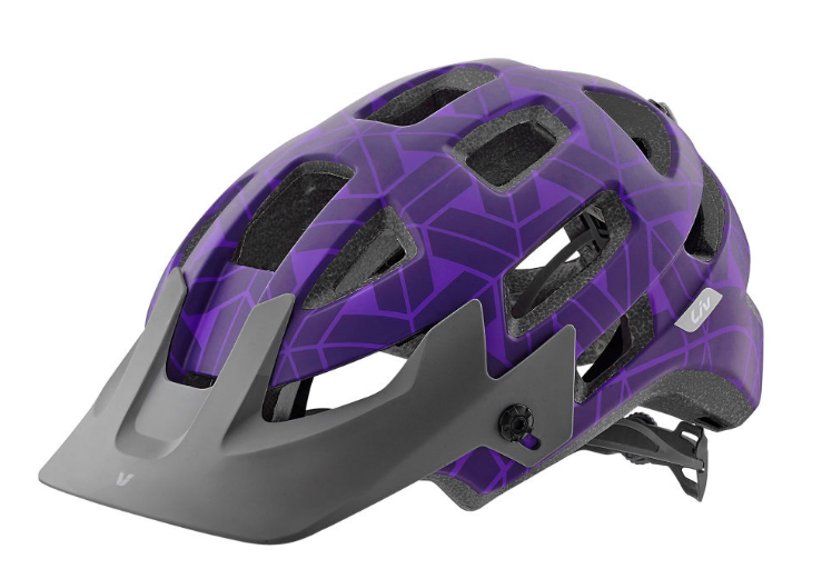фото Шлем велосипедный giant/liv infinita, женский, матовый пурпурный/серый (размер: s (51-55 см))