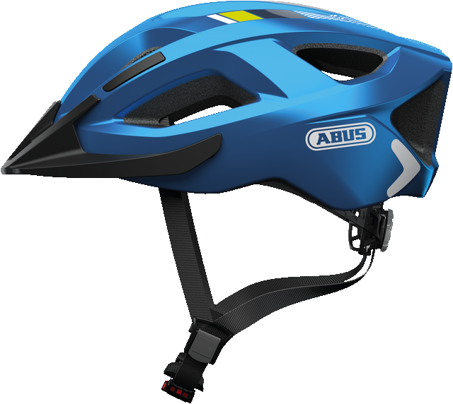 фото Шлем велосипедный abus aduro 2.0, steel blue, 2021 (размер: m(52-58см))