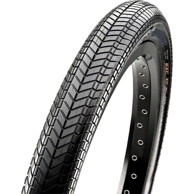 фото Велопокрышка maxxis grifter, 20x2.4, m148, f tt dk60x2, 314/458, 3yl, черный, etb00360700
