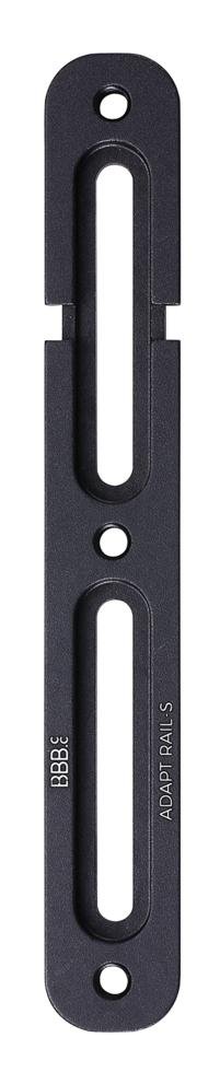 фото Крепление bbb adaptrail m, 208 mm, для флягодержателей, matt black, 2021, bbc-120
