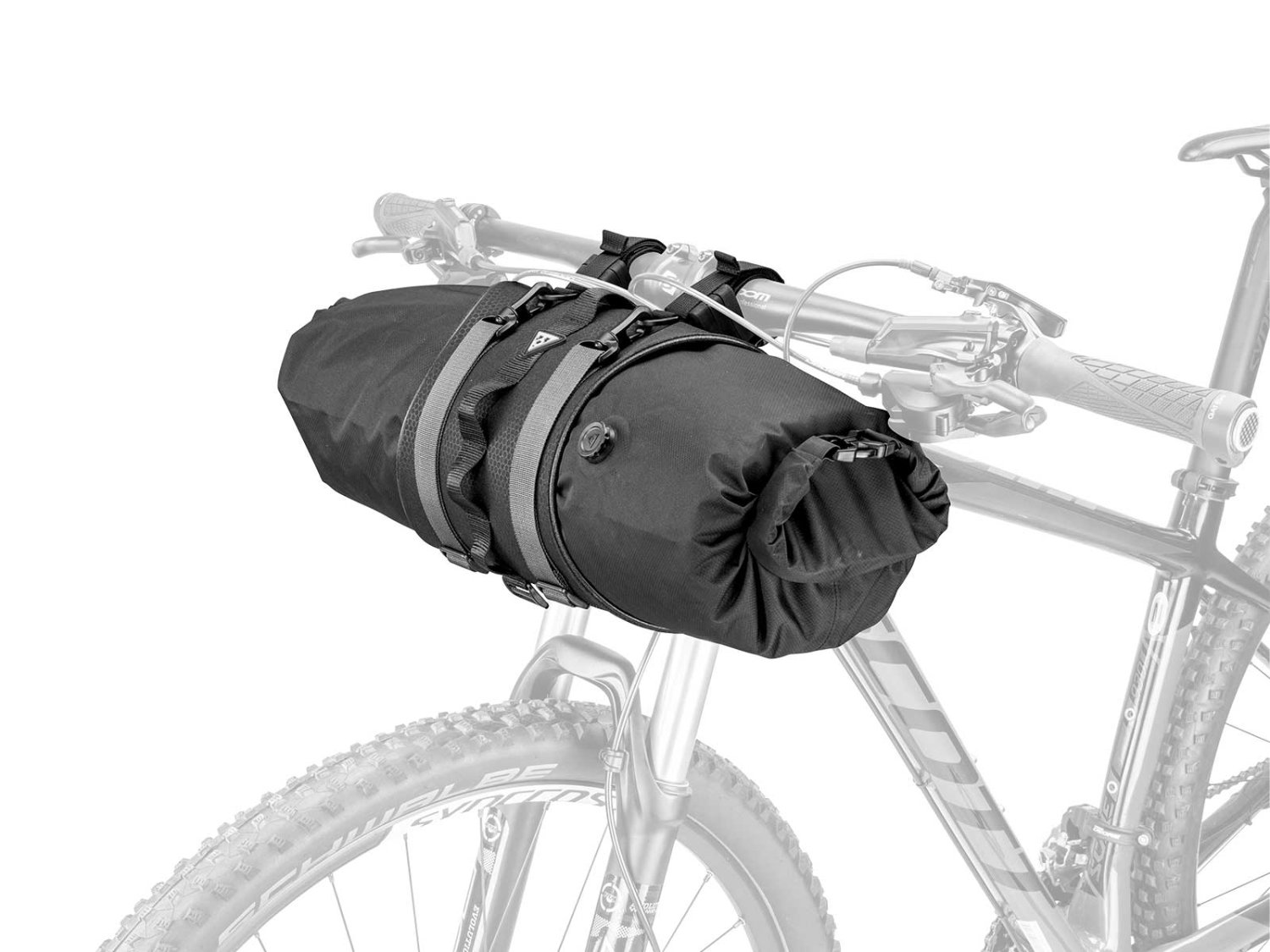 фото Сумка велосипедная topeak frontloader, 8.0 л, на руль, черный, tbp-fl1b
