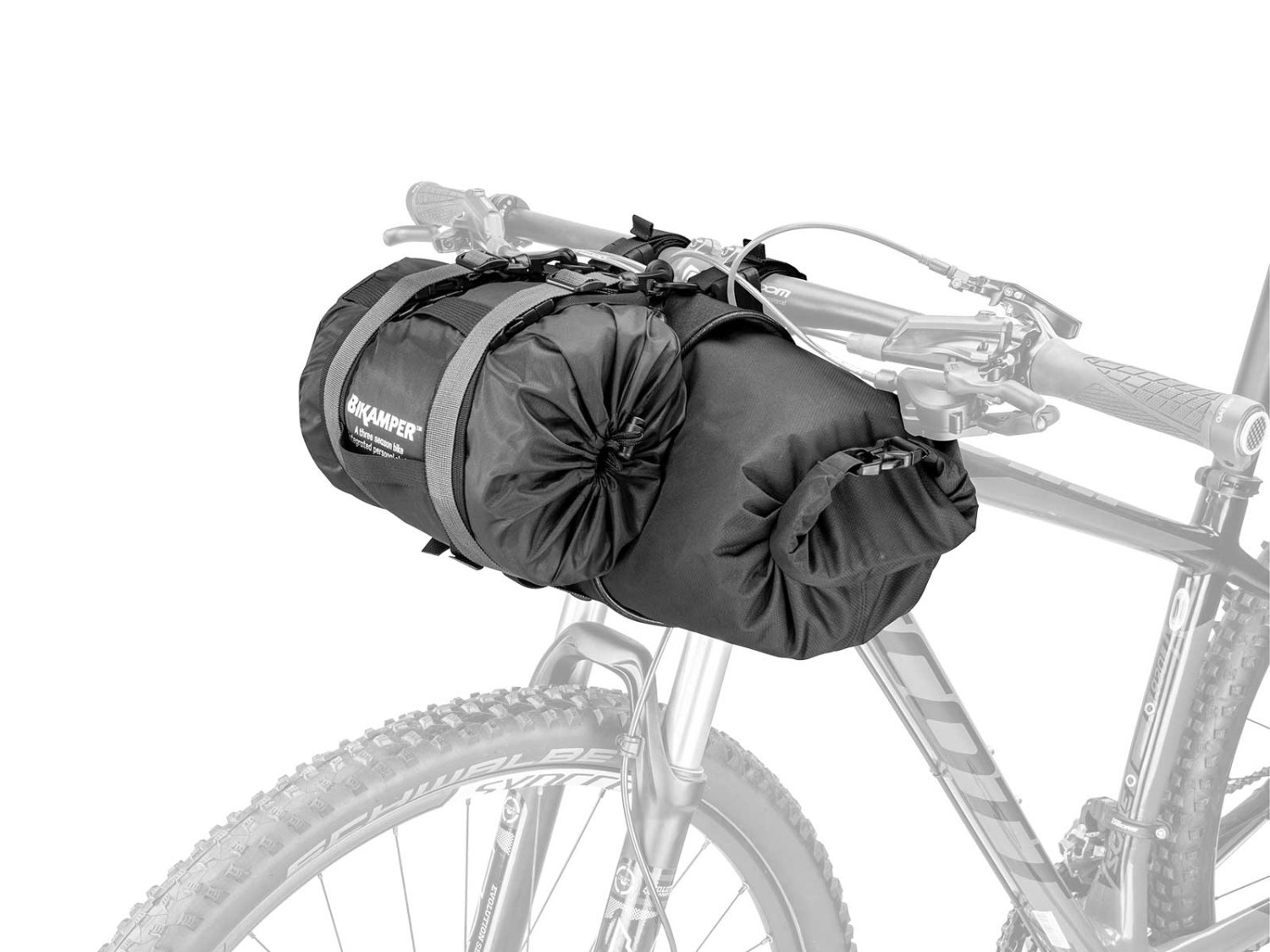 фото Сумка велосипедная topeak frontloader, 8.0 л, на руль, черный, tbp-fl1b