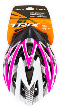 Шлем велосипедный TRIX, кросс-кантри, 25 отверстий, розово-белый, PNY20(L)WHITE-PINK (Размер: L (59-60 см))
Шлем велосипедный TRIX, кросс-кантри, 25 отверстий, розово-белый, PNY20(L)WHITE-PINK (Размер: L (59-60 см))