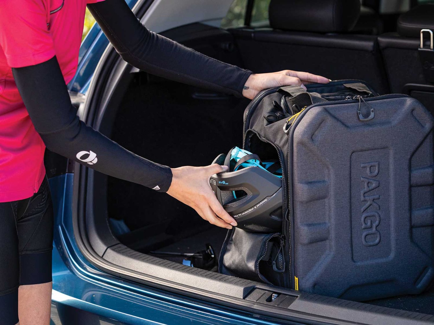 фото Сумка для снаряжения topeak pakgo gearpack, 5 compartment hardsheel bag for storing gears, tpg-gp