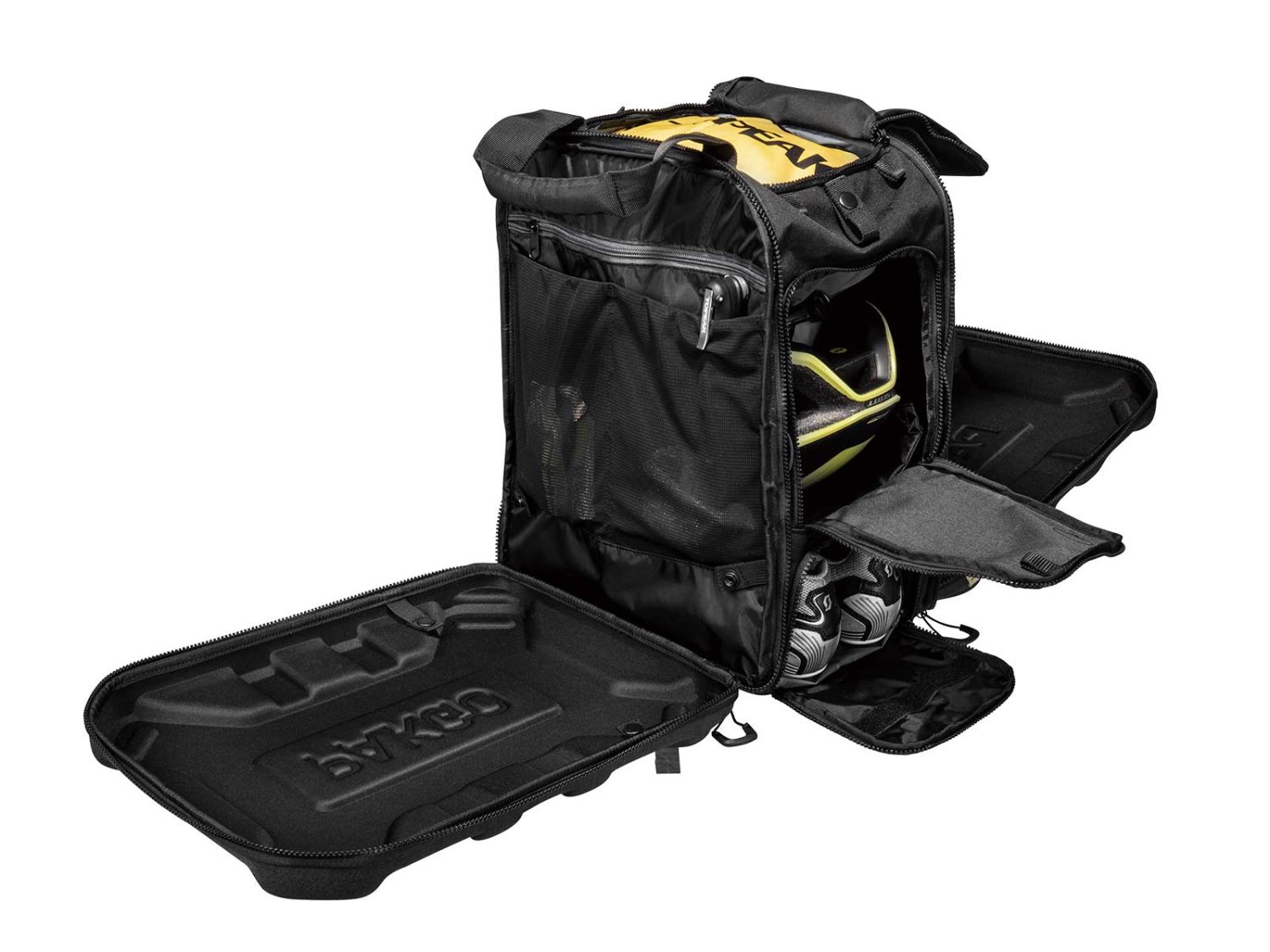 фото Сумка для снаряжения topeak pakgo gearpack, 5 compartment hardsheel bag for storing gears, tpg-gp