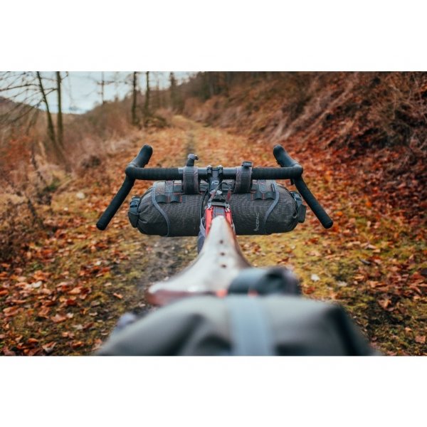 фото Кожух на руль велосипедный acepac bar harness, для баула, grey, 139021