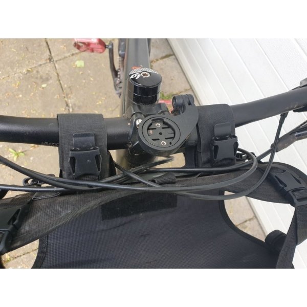 фото Кожух на руль велосипедный acepac bar harness, для баула, black, 139007