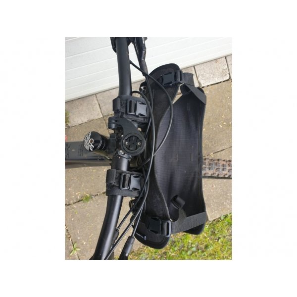 фото Кожух на руль велосипедный acepac bar harness, для баула, black, 139007