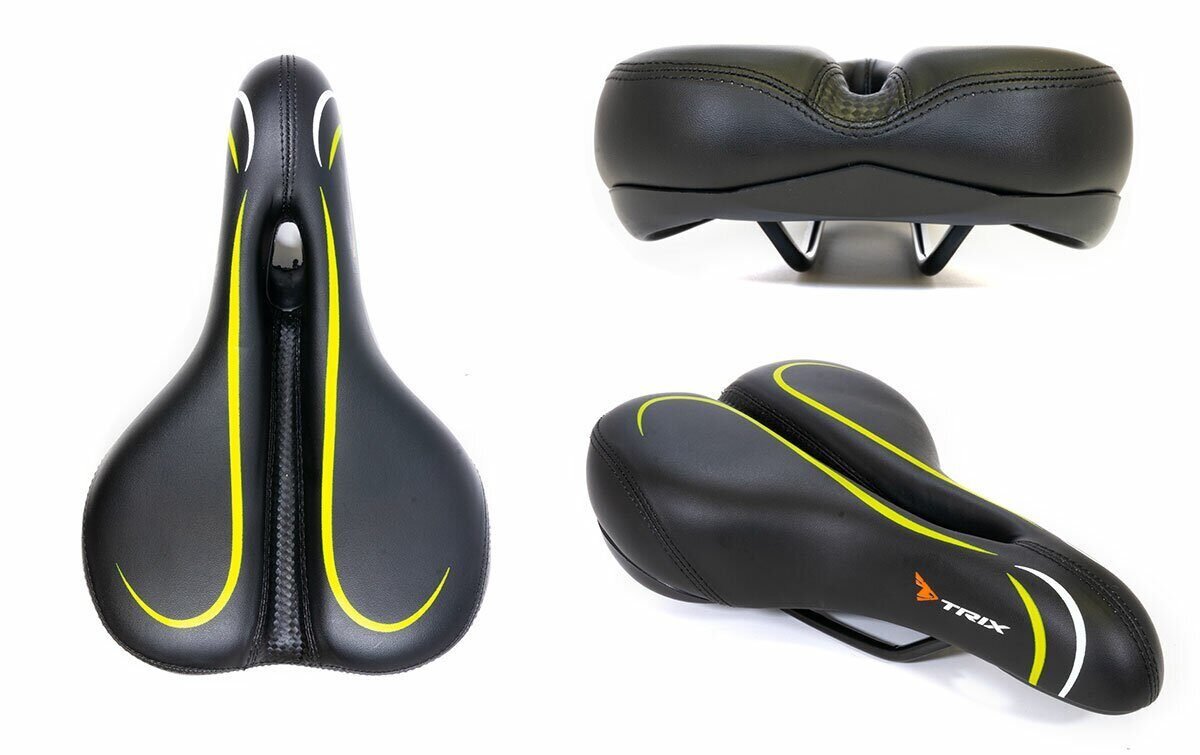 Седло велосипедное TRIX, спорт, 270x165 мм, с вентиляцией, черное, SDTX70165RVBK 12194, Черный
Седло велосипедное TRIX, спорт, 270x165 мм, с вентиляцией, черное, SDTX70165RVBK 12194, Черный