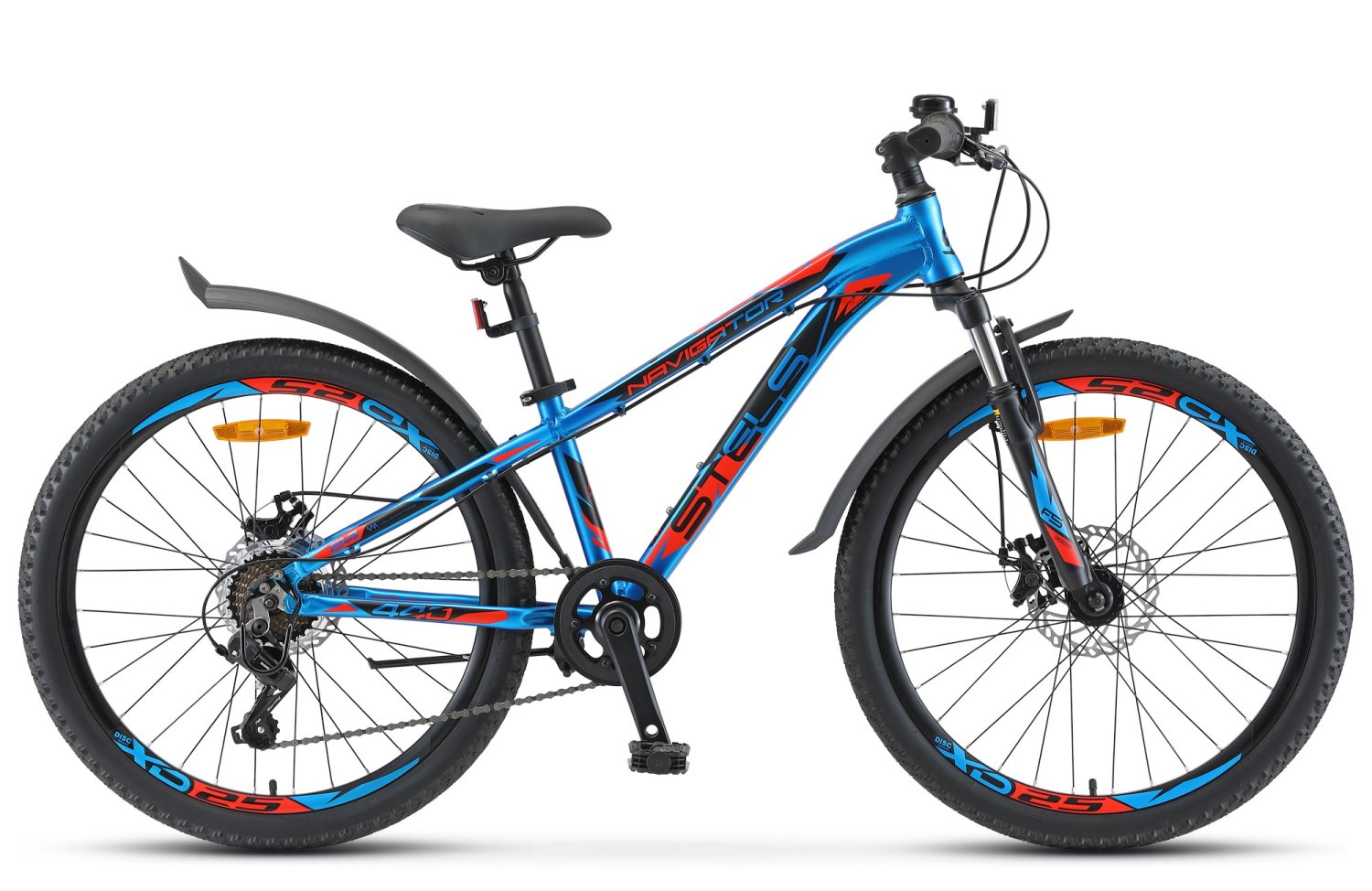 Подростковый велосипед STELS Navigator-440 MD V010 24" 2021 (Возраст: 8-13 лет (Рост: 130-150 см), Цвет: синий)
Подростковый велосипед STELS Navigator-440 MD V010 24" 2021 (Возраст: 8-13 лет (Рост: 130-150 см), Цвет: синий)