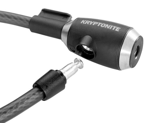 фото Замок велосипедный kryptonite kryptoflex 1218 key, cbl12ммx180см, трос, на ключ, w/brkt, 2021, 720018004967