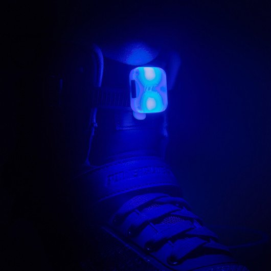 фото Фонарик на шнурки powerslide fothon clip, blue, 2021, 907049