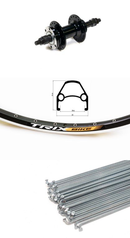 Колесо велосипедное TRIX, 28-29", заднее, под дисковый тормоз, под трещотку, на гайках, чёрный, D23-28-29-black-13113
Колесо велосипедное TRIX, 28-29", заднее, под дисковый тормоз, под трещотку, на гайках, чёрный, D23-28-29-black-13113
