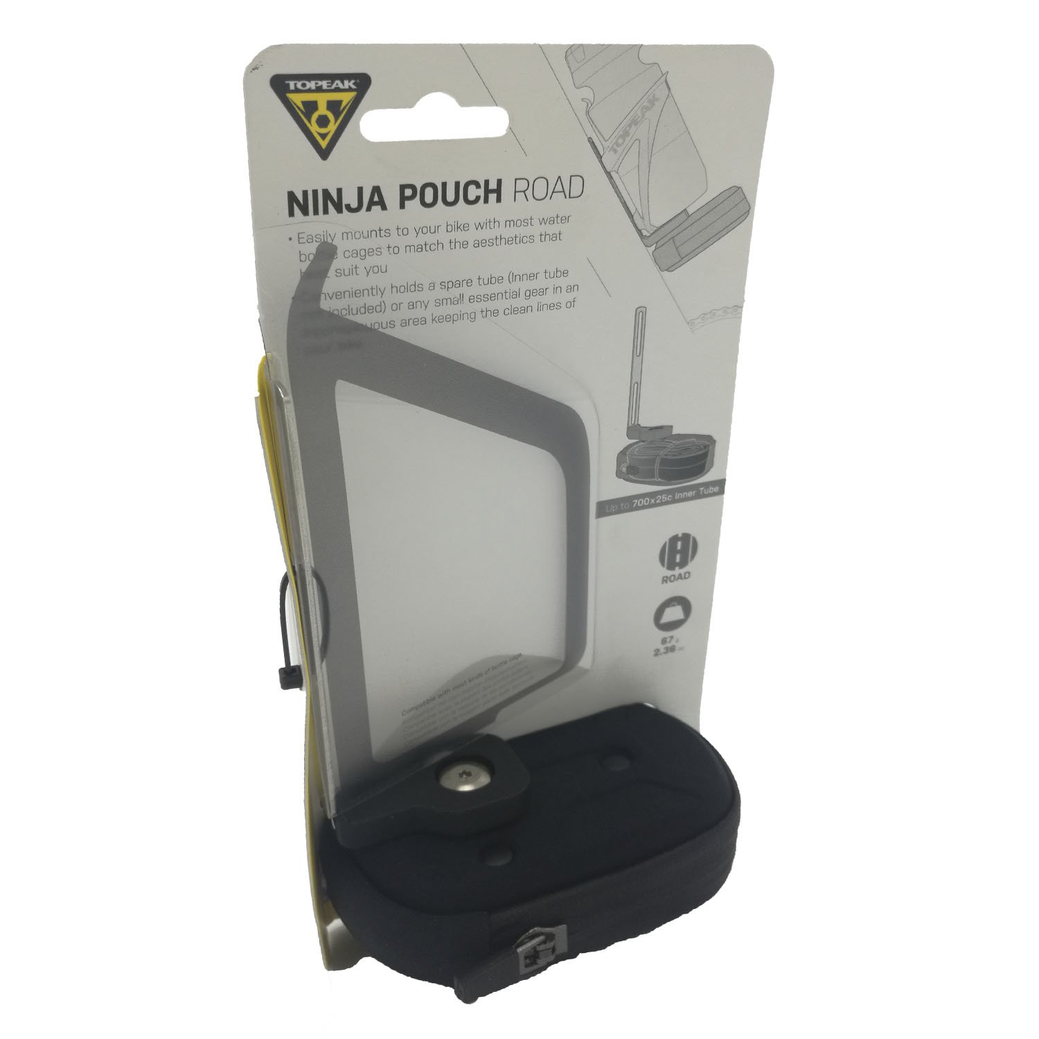 фото Адаптер флягодержателя topeak ninja pouch road, под флягодержатель, с чехлом для камеры, tnj-pr
