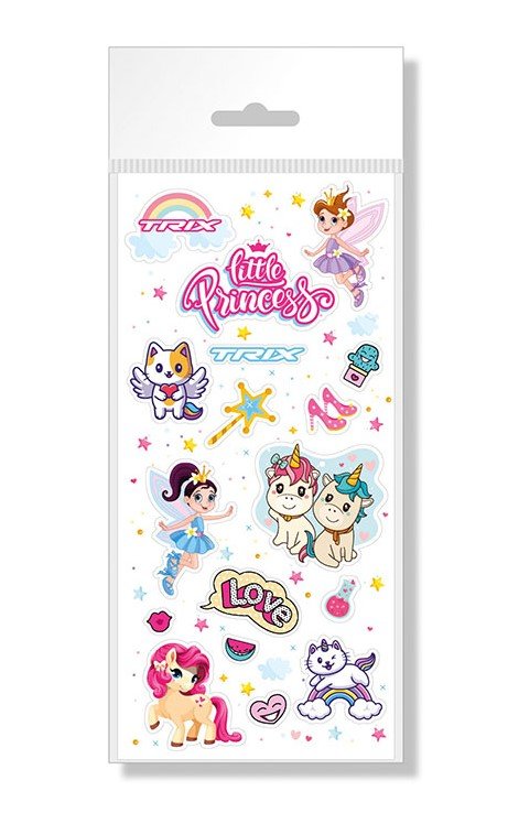 Наклейки TRIX Little Princess, детские, лист 98 х 210 мм, в индивидуальной упаковке, STTX98210LP
Наклейки TRIX Little Princess, детские, лист 98 х 210 мм, в индивидуальной упаковке, STTX98210LP