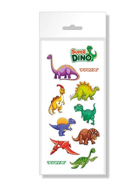 Наклейки TRIX Super Dino, детские, лист 98 х 210 мм, в индивидуальной упаковке, STTX98210SD
Наклейки TRIX Super Dino, детские, лист 98 х 210 мм, в индивидуальной упаковке, STTX98210SD