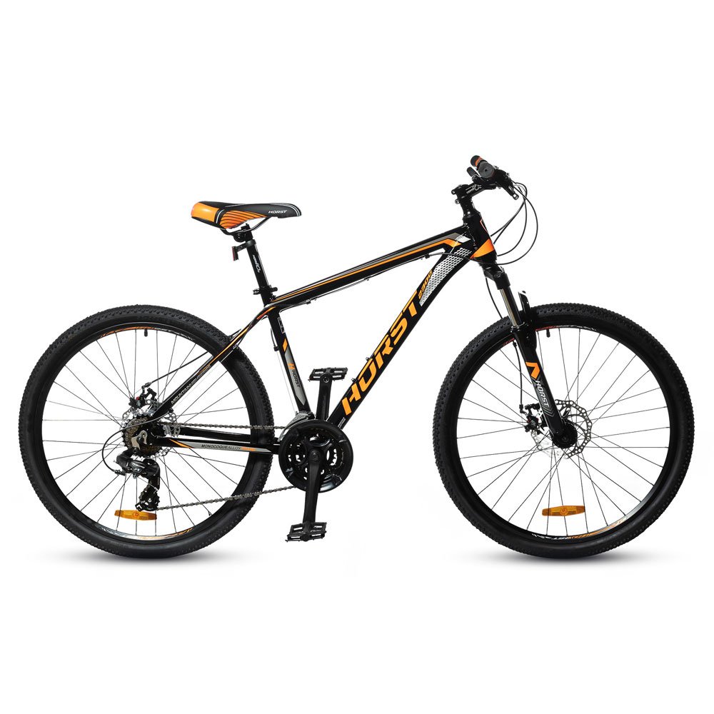 Горный велосипед HORST Genesis 26", 24-2200000078 (Рама: 21" (Рост: 180-190 см), Цвет: черный/оранжевый/серый)
Горный велосипед HORST Genesis 26", 24-2200000078 (Рама: 21" (Рост: 180-190 см), Цвет: черный/оранжевый/серый)