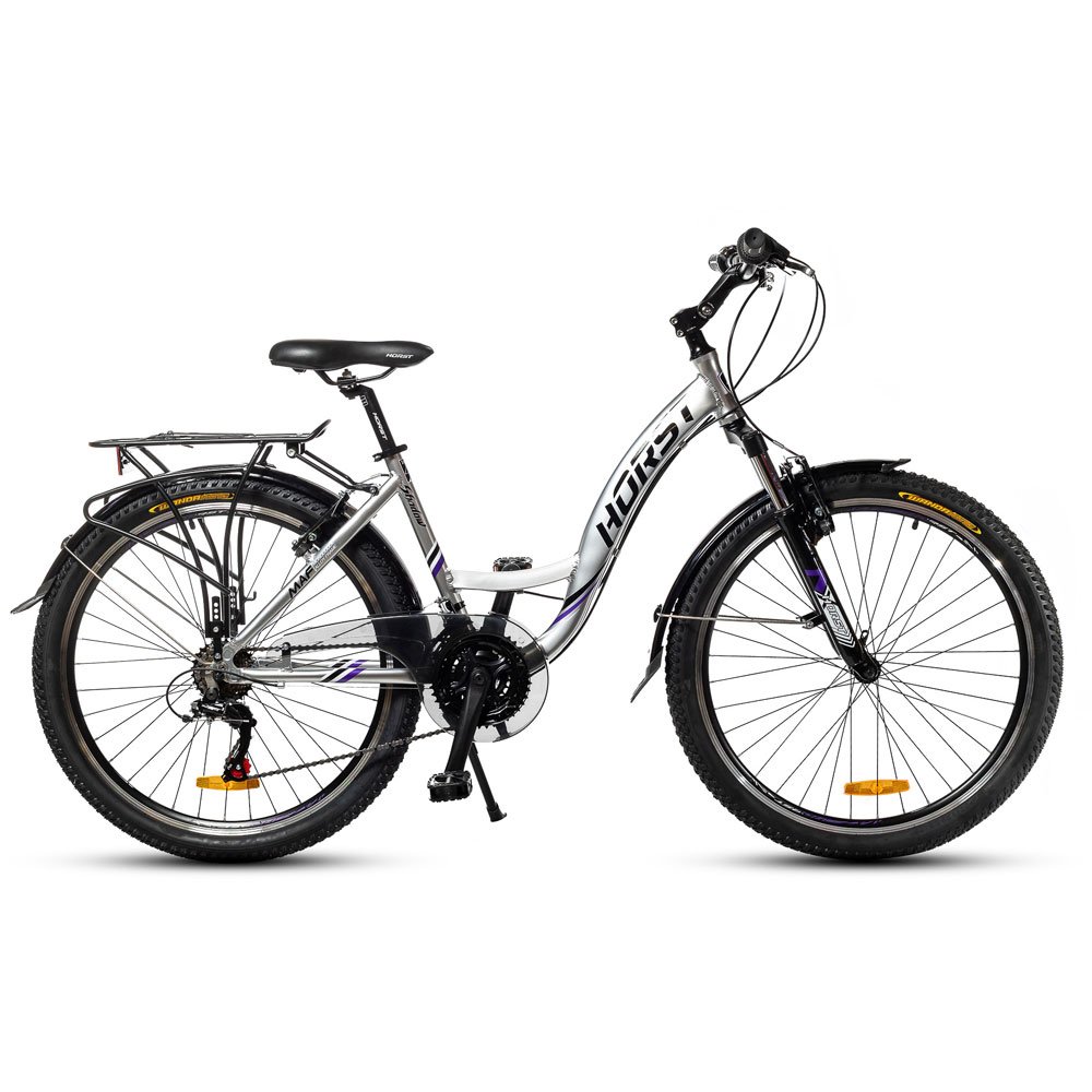 Городской велосипед HORST Shadow 26" 2022 (Рама: 16" (Рост: 150-165 см), Цвет: черный/серый/фиолетовый)
Городской велосипед HORST Shadow 26" 2022 (Рама: 16" (Рост: 150-165 см), Цвет: черный/серый/фиолетовый)