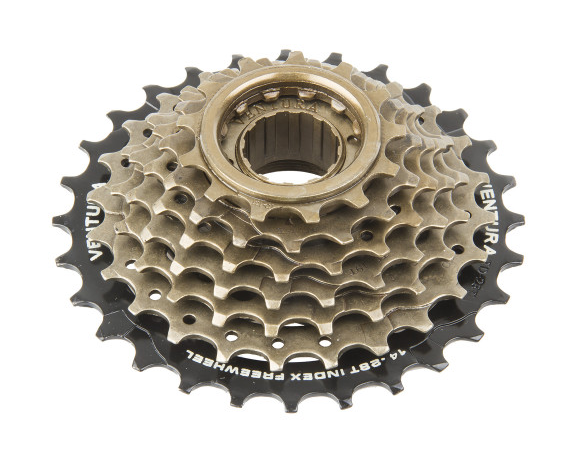 Кассета-трещотка VENTURA, FREEWHEEL, 6 скоростей, 6х14-28, HG, черно-коричневая, 5-700170
Кассета-трещотка VENTURA, FREEWHEEL, 6 скоростей, 6х14-28, HG, черно-коричневая, 5-700170