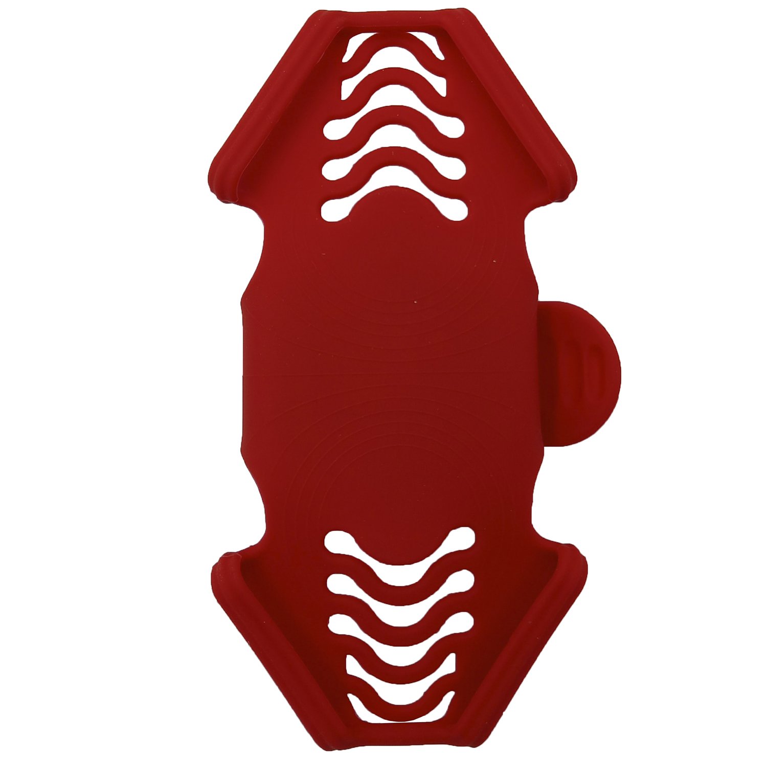 фото Держатель для смартфона bone collection bike tie pro 2, силикон, на вынос, 4.0'-6.5', красный, 07-180021