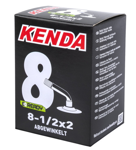 Камера велосипедная KENDA 8,5" 2,00 (49-225), автониппель, изогнутость 45`, 5-511808
Камера велосипедная KENDA 8,5" 2,00 (49-225), автониппель, изогнутость 45`, 5-511808