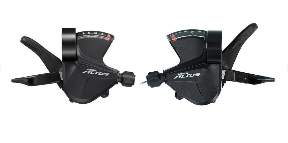 Шифтер велосипедный SHIMANO Altus M2010, левый + правый, 2x9 скоростей, трос+оплетка, чёрный, ESLM201029PA
Шифтер велосипедный SHIMANO Altus M2010, левый + правый, 2x9 скоростей, трос+оплетка, чёрный, ESLM201029PA