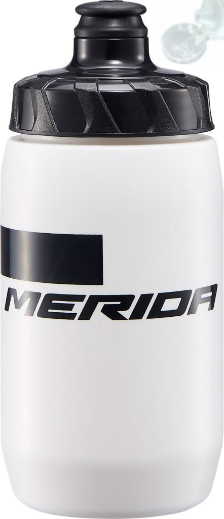 фото Фляга велосипедная merida, с крышкой, 500 мл, white/black, 2123003905