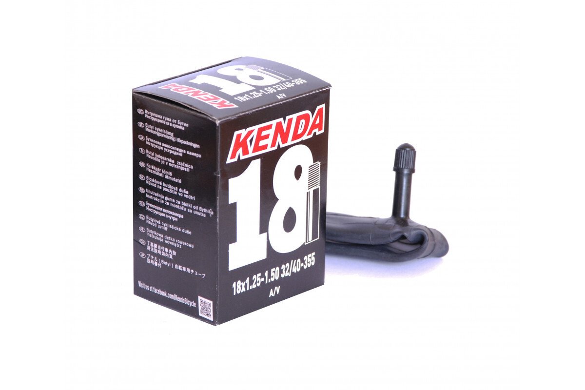 Камера велосипедная KENDA 18", 1.25-1.50" (32/40-355), для складных вело, авто ниппель, 5-511407
Камера велосипедная KENDA 18", 1.25-1.50" (32/40-355), для складных вело, авто ниппель, 5-511407