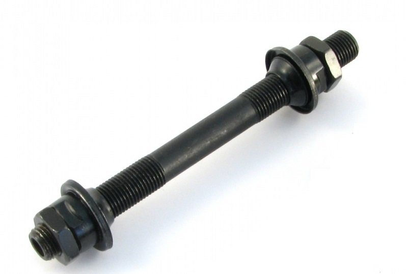 Ось велосипедная Vinca Sport, передняя, 3/8"х108мм, сталь, под эксцентрик, VO 303F
Ось велосипедная Vinca Sport, передняя, 3/8"х108мм, сталь, под эксцентрик, VO 303F