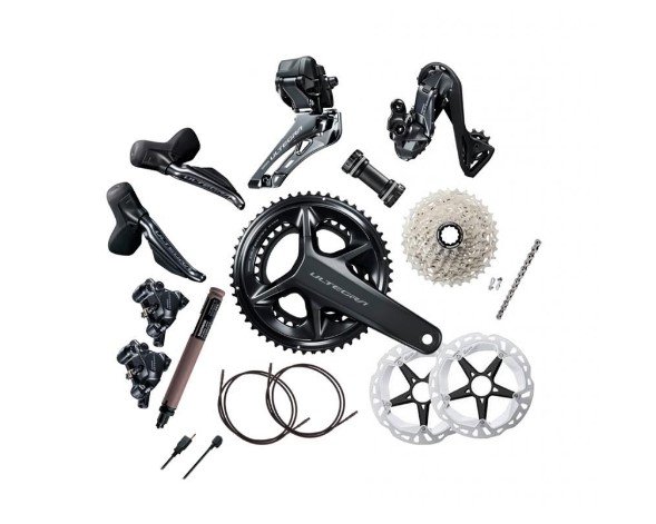 Групсет Shimano Ultegra Disc 8170 DI2, L172 52-36Т, 11-30Т, 12 скоростей, 63918789048
Групсет Shimano Ultegra Disc 8170 DI2, L172 52-36Т, 11-30Т, 12 скоростей, 63918789048