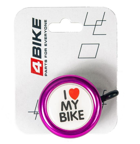 Велозвонок 4BIKE BB3202-Pin, алюминий, пластик, D-54 мм, розовый, ARV100036
Велозвонок 4BIKE BB3202-Pin, алюминий, пластик, D-54 мм, розовый, ARV100036