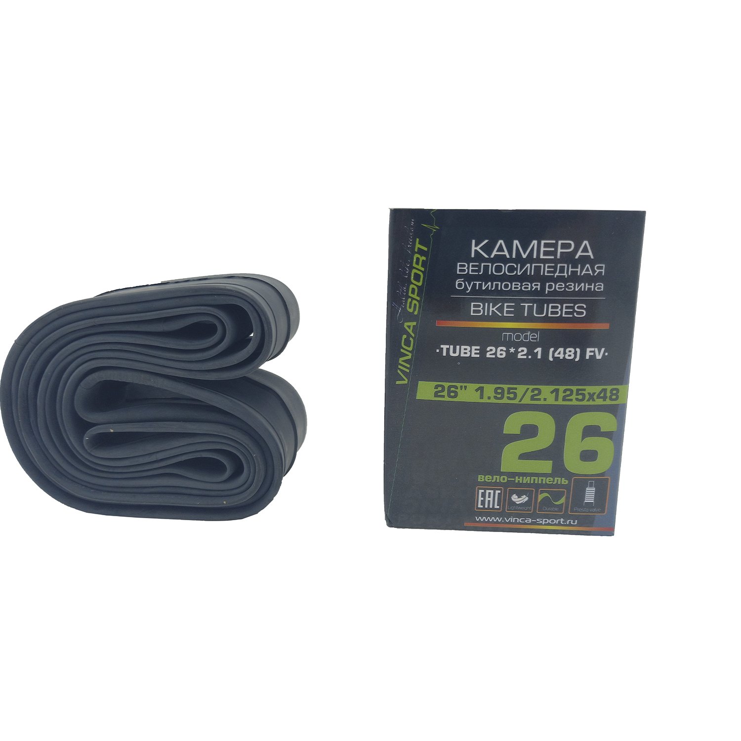Камера велосипедная Vinca Sport, 26*1.95/2.1*48, спортниппель, инд, упаковка, TUBE 26*2.1 (48) FV
Камера велосипедная Vinca Sport, 26*1.95/2.1*48, спортниппель, инд, упаковка, TUBE 26*2.1 (48) FV
