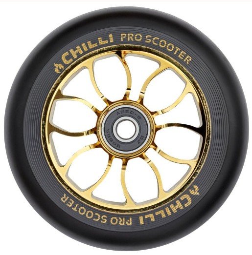 фото Колесо для самоката chilli, 2021, wheel reaper - 110 mm, gold, б/р, 1036-10