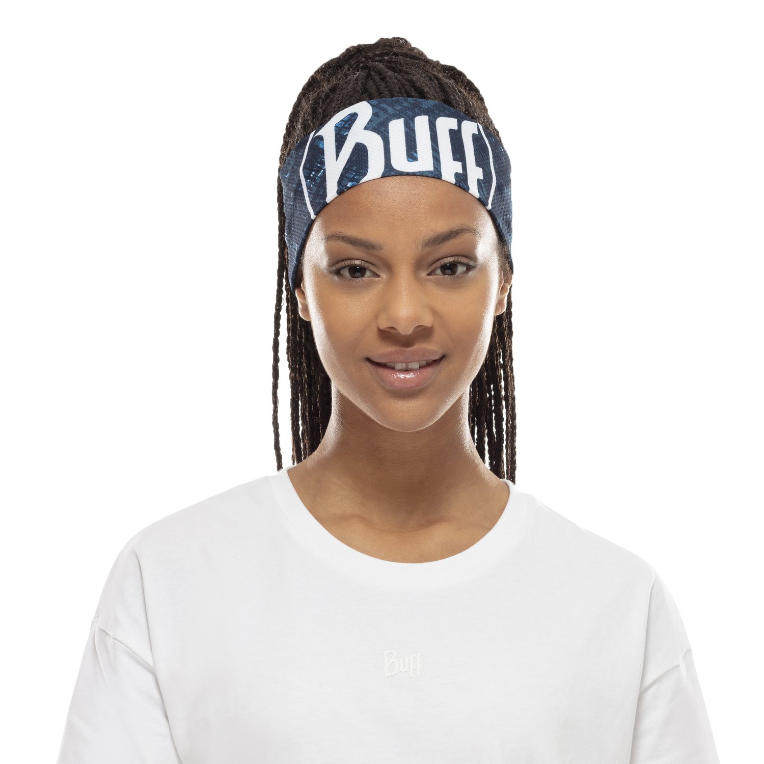 фото Повязка buff fastwick headband xcrooss, синий, 125655.555.10.00
