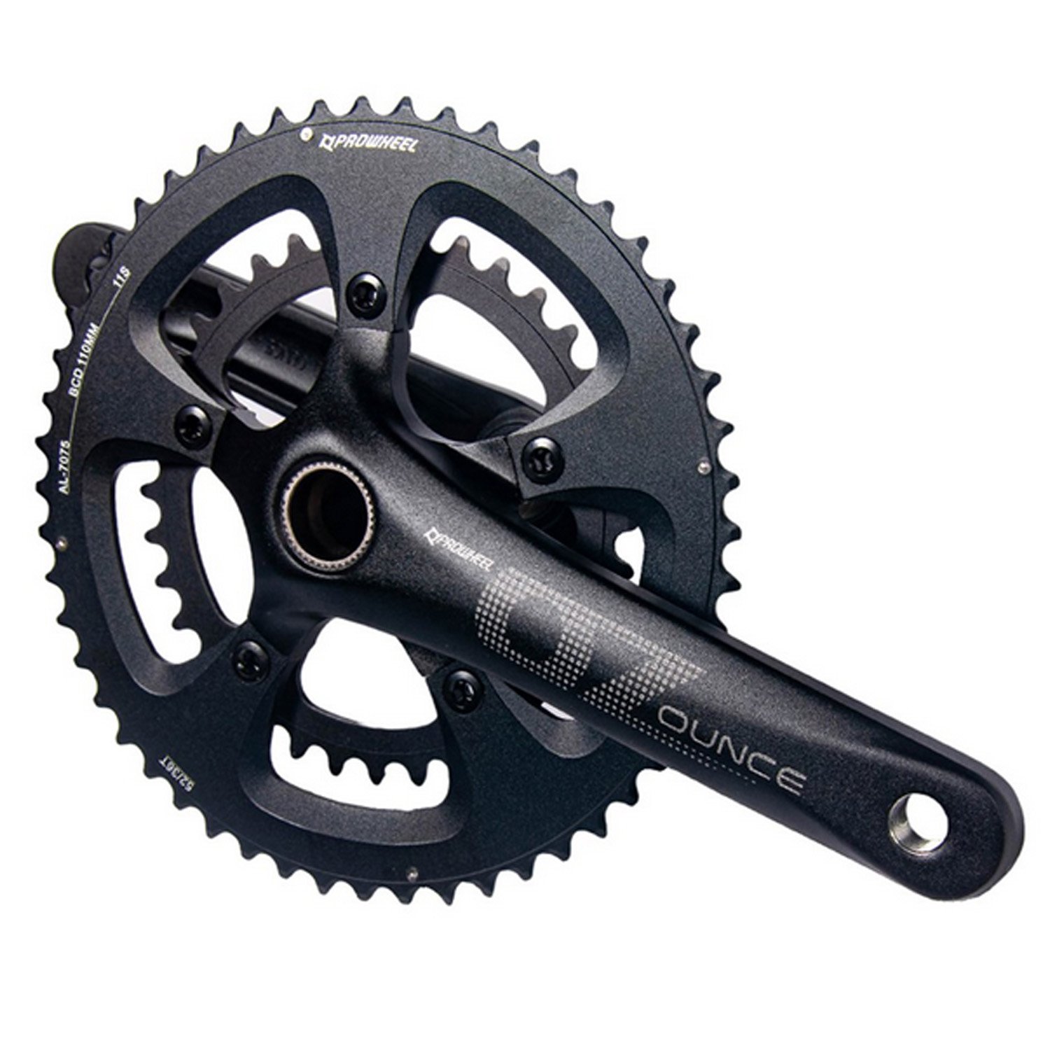 Система велосипедная Prowheel Ounce-721C-TT, 2x10/2x11 скоростей, 172.5 мм, шоссе, черный, OUNCE-721C-TT-172
Система велосипедная Prowheel Ounce-721C-TT, 2x10/2x11 скоростей, 172.5 мм, шоссе, черный, OUNCE-721C-TT-172