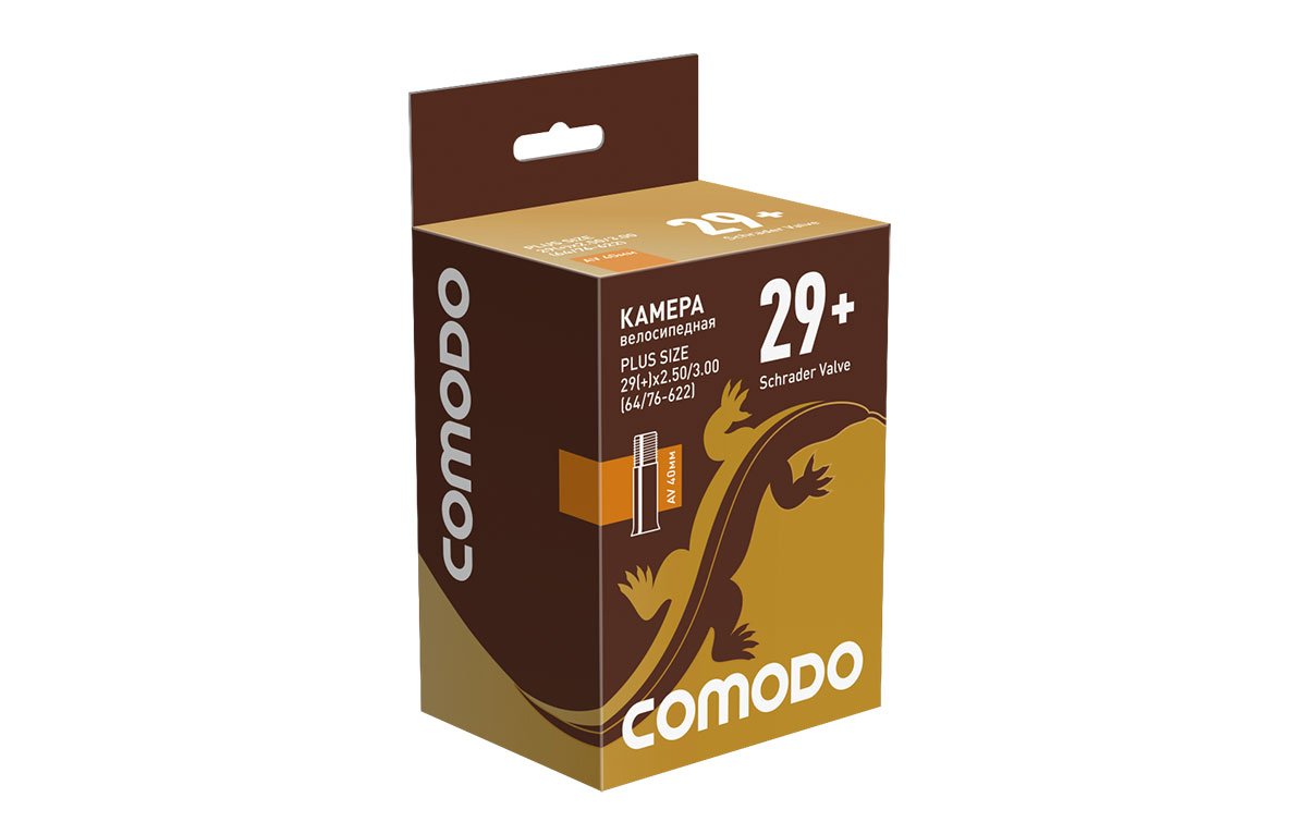Велокамера COMODO, PLUS SIZE 29(+)x 2.50/3.00 (64/76 - 622), AV 40мм бутиловая, TBCM29250AV40BT
Велокамера COMODO, PLUS SIZE 29(+)x 2.50/3.00 (64/76 - 622), AV 40мм бутиловая, TBCM29250AV40BT