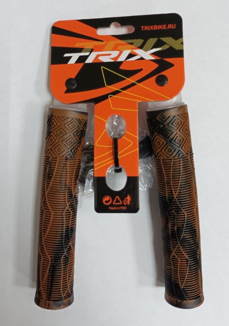 Грипсы велосипедные TRIX, для BMX, резиновые, 166мм, противоскользящие, черно-коричневый, HL-G132-BLACK-BROWN, Чёрный
Грипсы велосипедные TRIX, для BMX, резиновые, 166мм, противоскользящие, черно-коричневый, HL-G132-BLACK-BROWN, Чёрный
