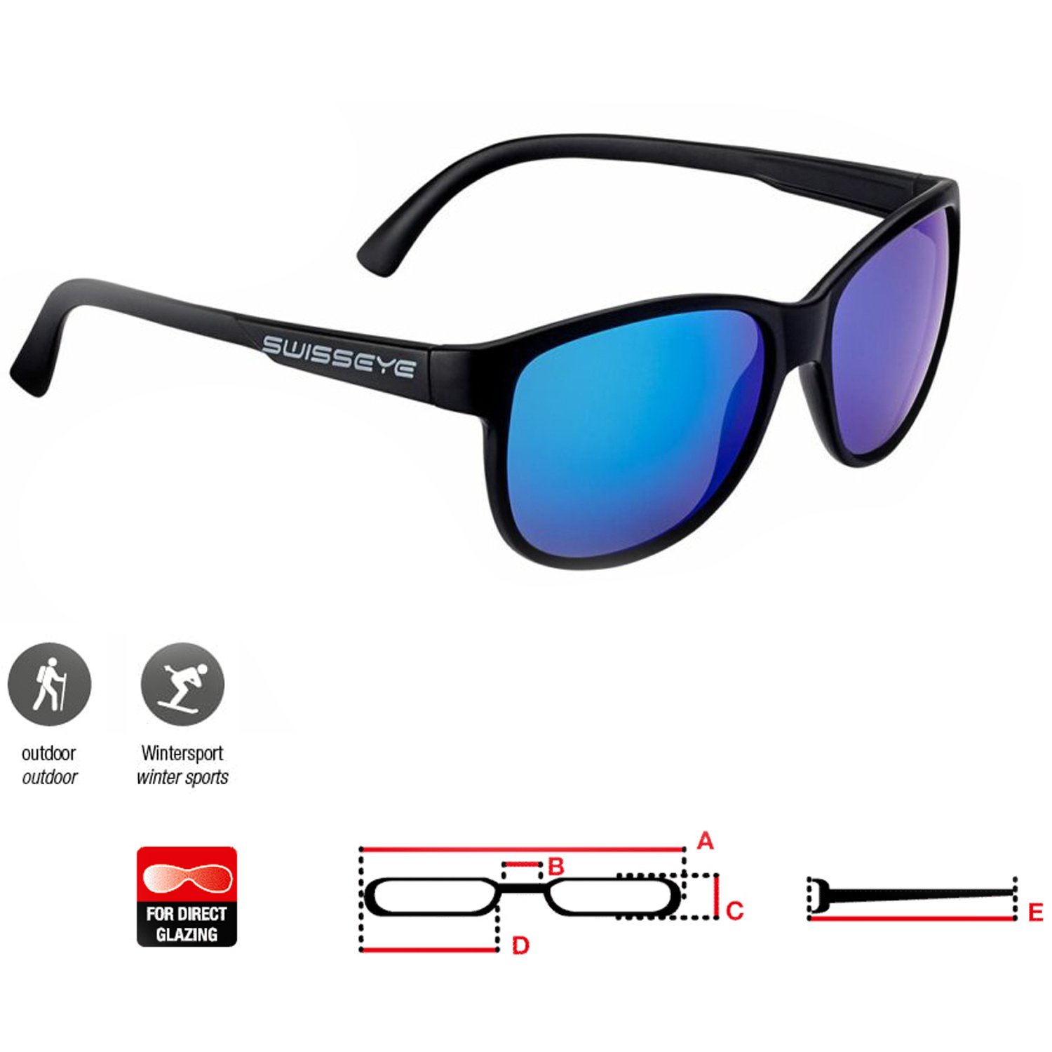 Очки велосипедные SWISSEYE Cleanocean 1, солнцезащитные, спортивные, black matt - smoke BW Revo, 31601
Очки велосипедные SWISSEYE Cleanocean 1, солнцезащитные, спортивные, black matt - smoke BW Revo, 31601